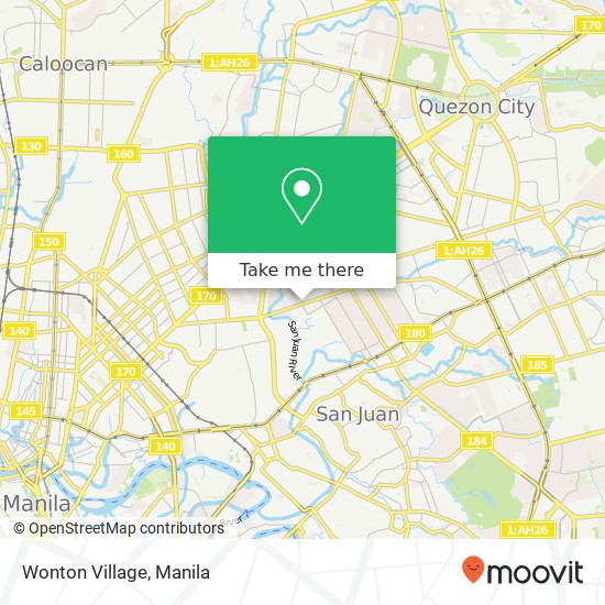 Wonton Village, E. Rodriguez Sr. Ave Kalusugan, Quezon City map