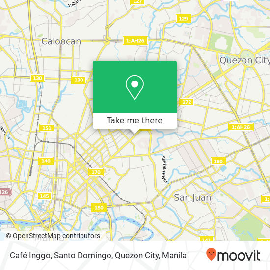 Café Inggo, Santo Domingo, Quezon City map