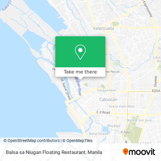 Balsa sa Niugan Floating Restaurant map