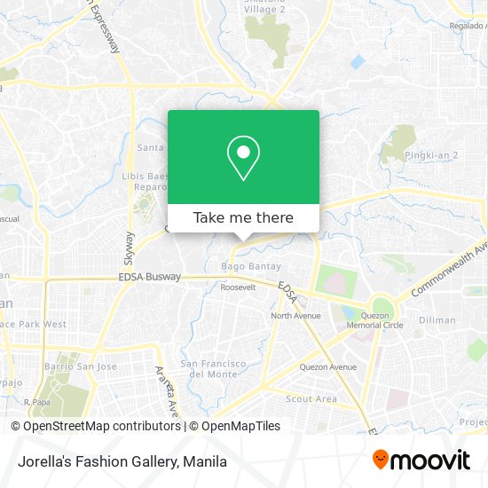 Jorella's Fashion Gallery map