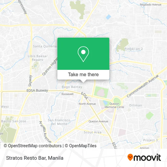 Stratos Resto Bar map