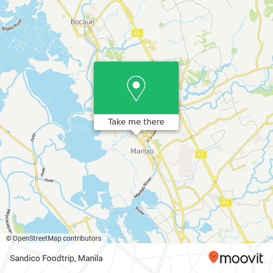 Sandico Foodtrip, T. Sandico St Abangan Sur, Marilao, 3019 map