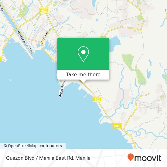 Quezon Blvd / Manila East Rd map