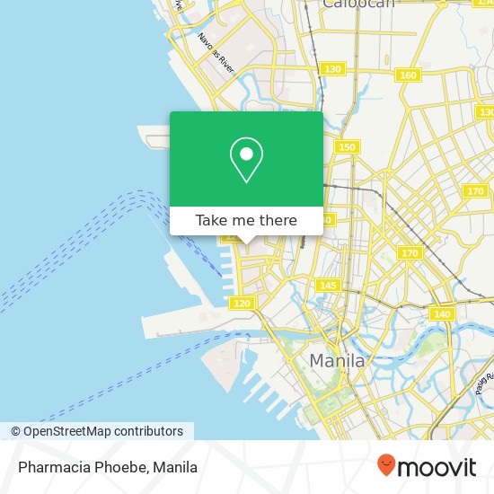 Pharmacia Phoebe map