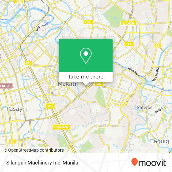 Silangan Machinery Inc map