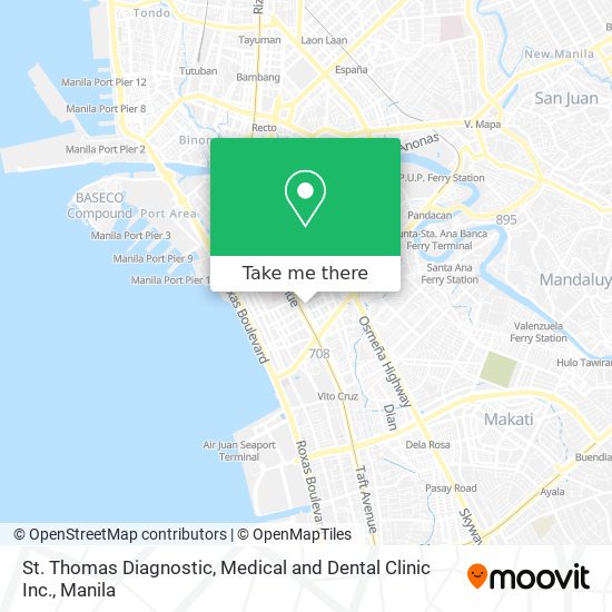 St. Thomas Diagnostic, Medical and Dental Clinic Inc. map