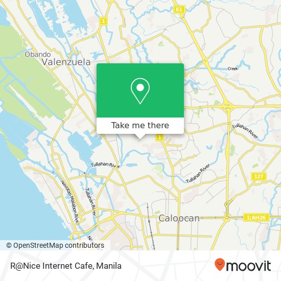R@Nice Internet Cafe map