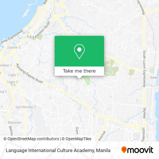 Language International Culture Academy map