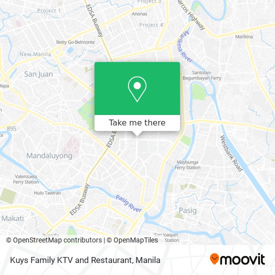 Kuys Family KTV and Restaurant map