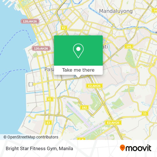 Bright Star Fitness Gym map