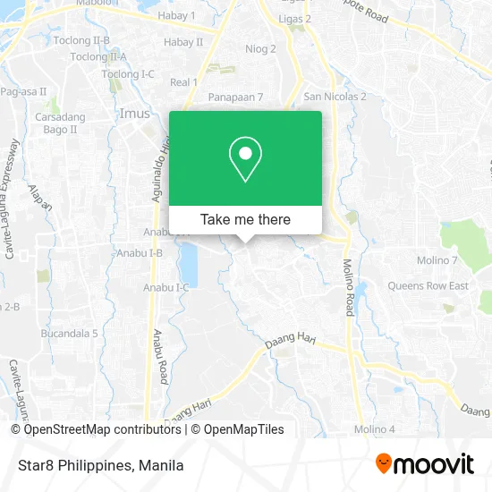 Star8 Philippines map