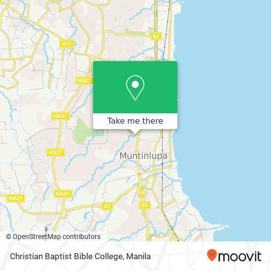 Christian Baptist Bible College map