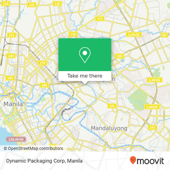 Dynamic Packaging Corp map