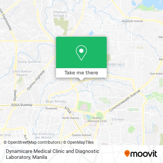 Dynamicare Medical Clinic and Diagnostic Laboratory map