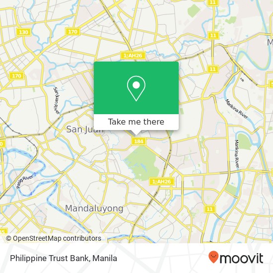 Philippine Trust Bank map