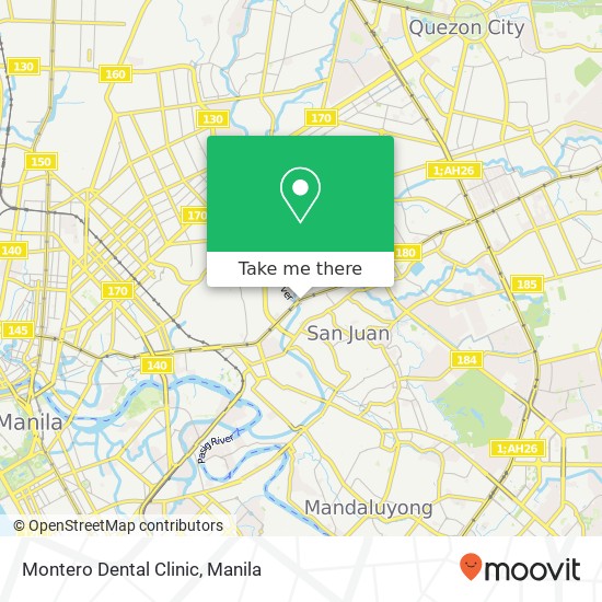 Montero Dental Clinic map