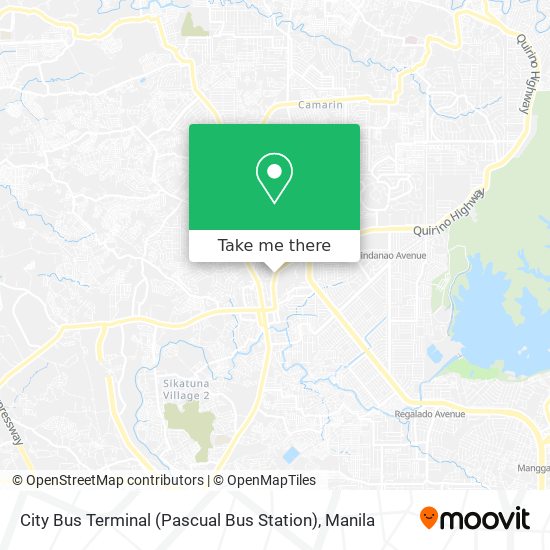 City Bus Terminal (Pascual Bus Station) map