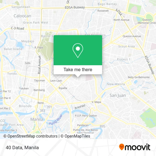 40 Data map