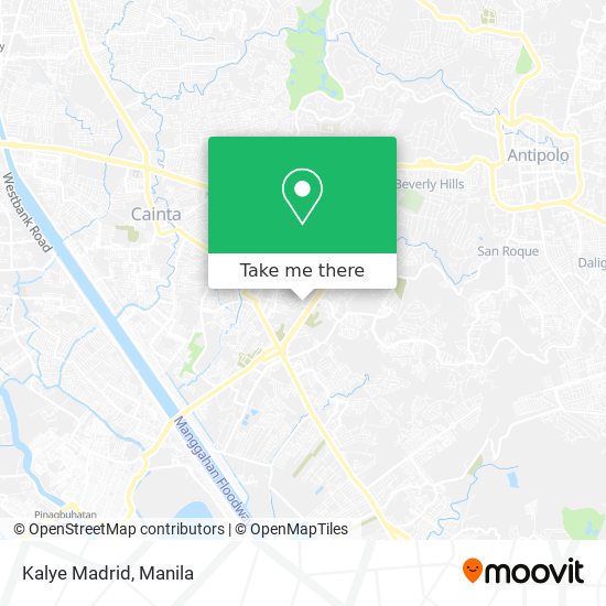 Kalye Madrid map