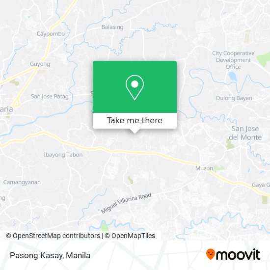 Pasong Kasay map