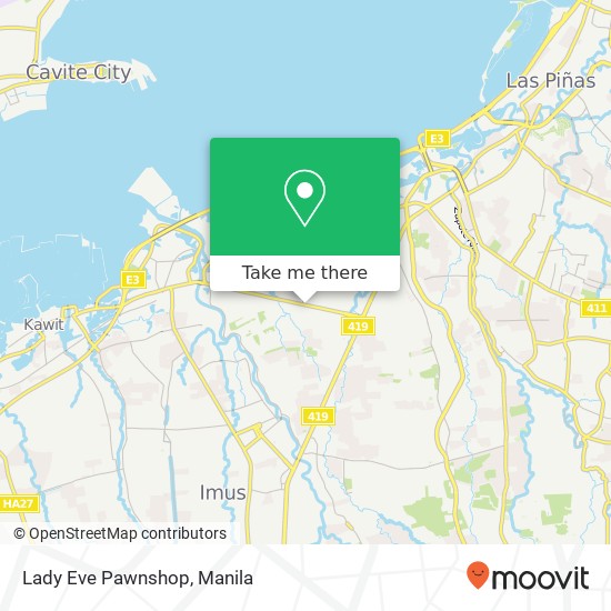 Lady Eve Pawnshop map