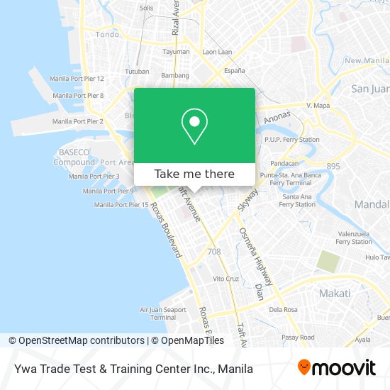 Ywa Trade Test & Training Center Inc. map