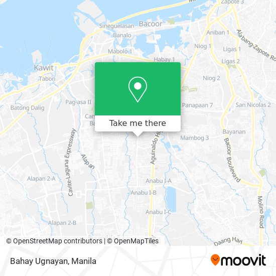 Bahay Ugnayan map