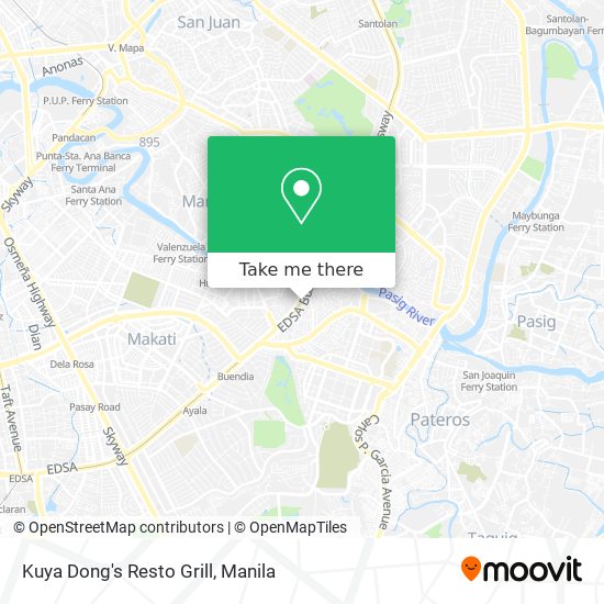 Kuya Dong's Resto Grill map