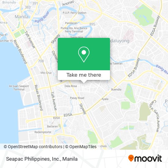 Seapac Philippines, Inc. map