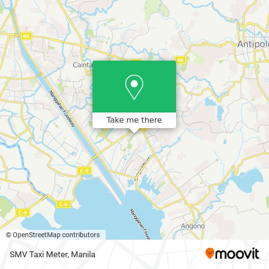 SMV Taxi Meter map