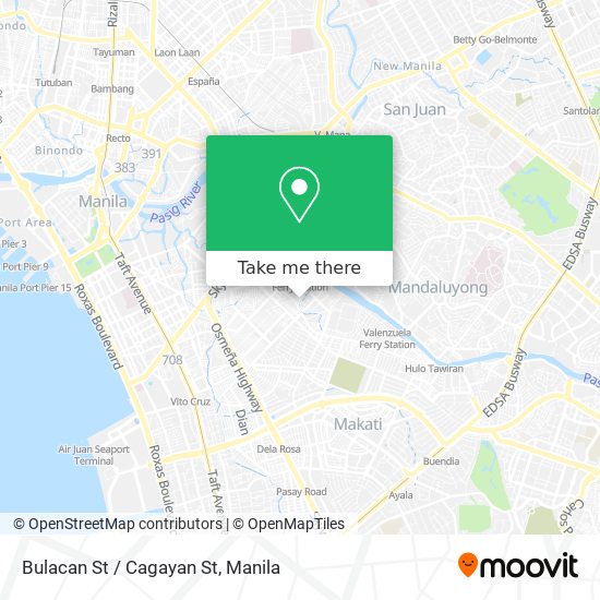 Bulacan St / Cagayan St map