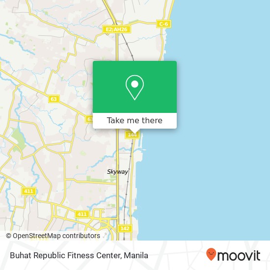 Buhat Republic Fitness Center map