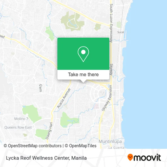 Lycka Reof Wellness Center map