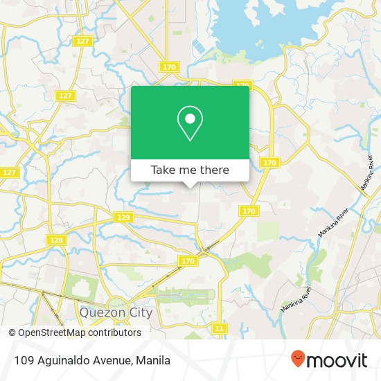 109 Aguinaldo Avenue map