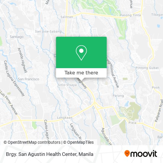 Brgy. San Agustin Health Center map