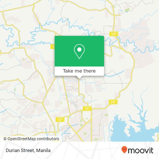 Durian Street map