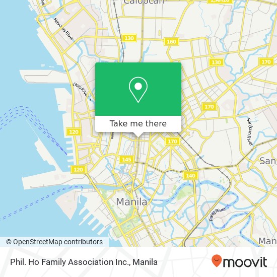 Phil. Ho Family Association Inc. map