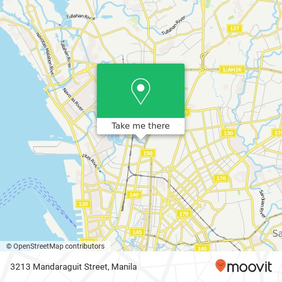 3213 Mandaraguit Street map