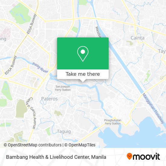 Bambang Health & Livelihood Center map