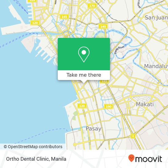 Ortho Dental Clinic map