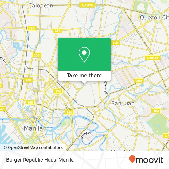 Burger Republic Haus map