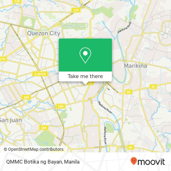 QMMC Botika ng Bayan map
