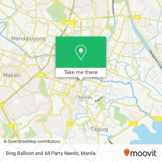 Bing Balloon and All Party Needs map