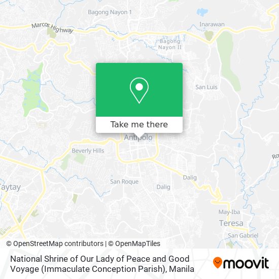 National Shrine of Our Lady of Peace and Good Voyage (Immaculate Conception Parish) map