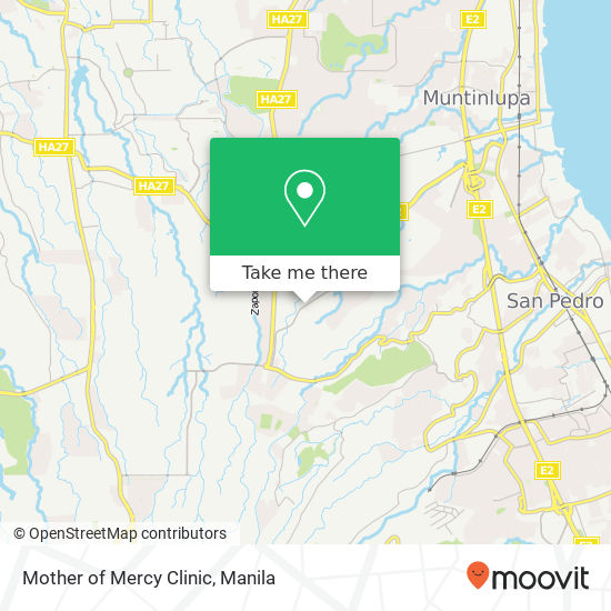 Mother of Mercy Clinic map
