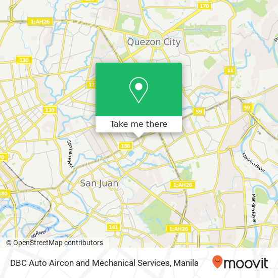 DBC Auto Aircon and Mechanical Services map
