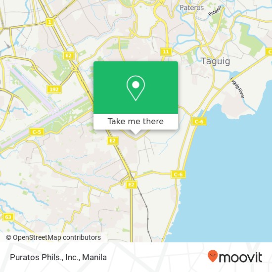 Puratos Phils., Inc. map