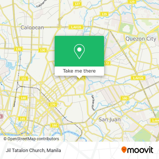 Jil Tatalon Church map