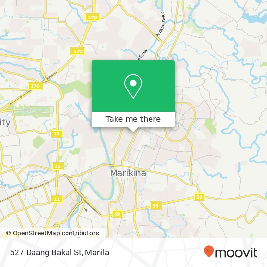527 Daang Bakal St map
