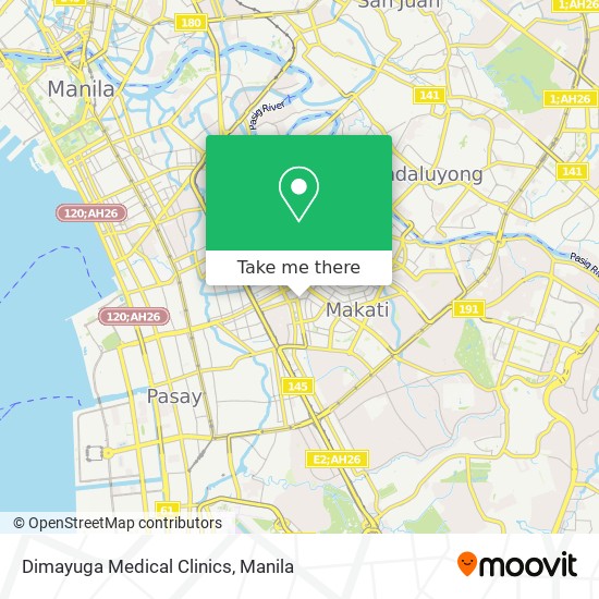 Dimayuga Medical Clinics map
